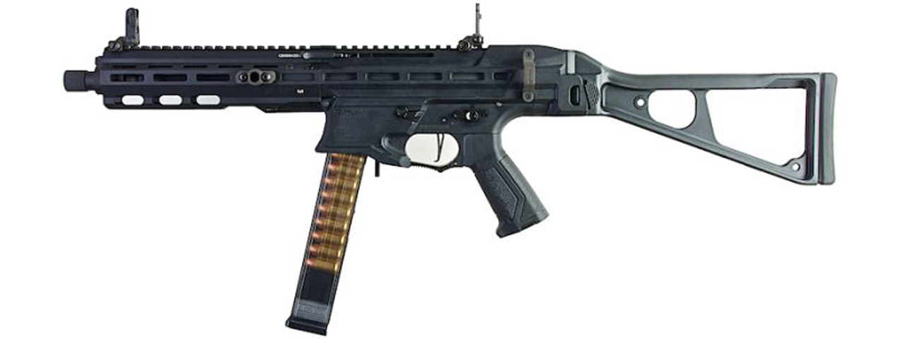 G&G Striker PCC45 SMG AEG Airsoft Rifle (Color: Black) - Click Image to Close