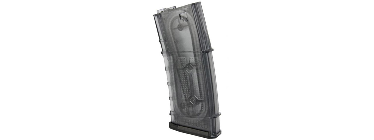 G&G 105 Round Mid-Capacity Magazine for M4/M16 AEG Rifles (Color: Translucent Black) - Click Image to Close