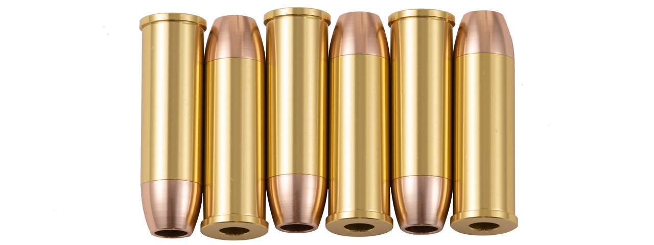 HFC Revolver BB Shells for Gas Powered Airsoft Revolvers (Pack of 6) - Click Image to Close