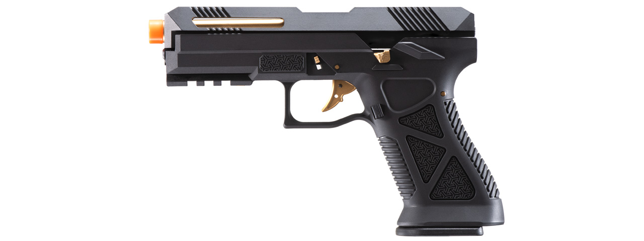 HFC HG-282ASB Tactical Gas Blowback Pistol (Color: Black) - Click Image to Close