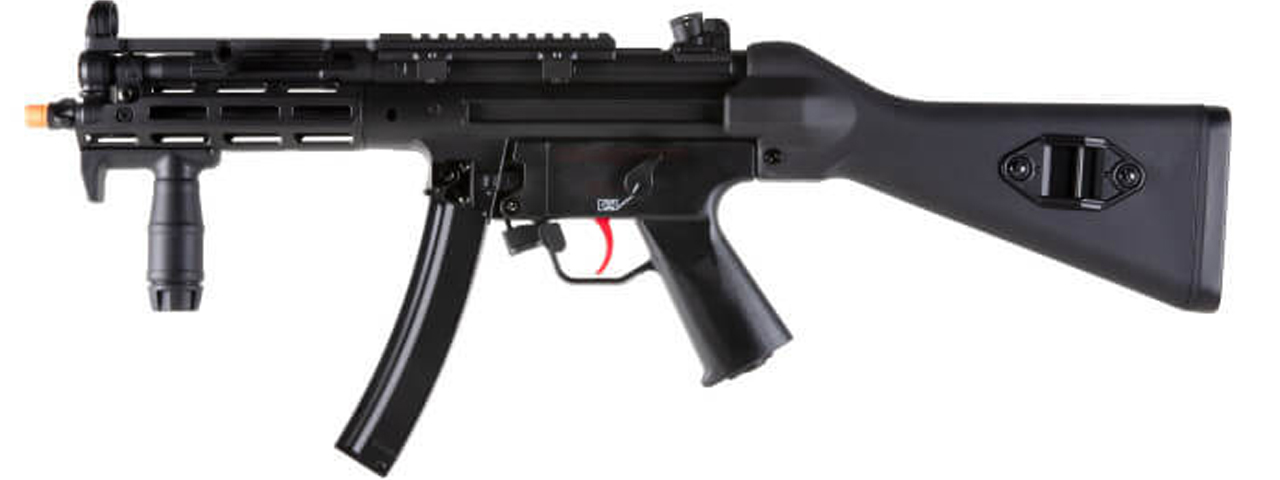 Limited Edition Heckler & Koch MP5 A4 Airsoft AEG with M-LOK Handguard (Color: Black) - Click Image to Close