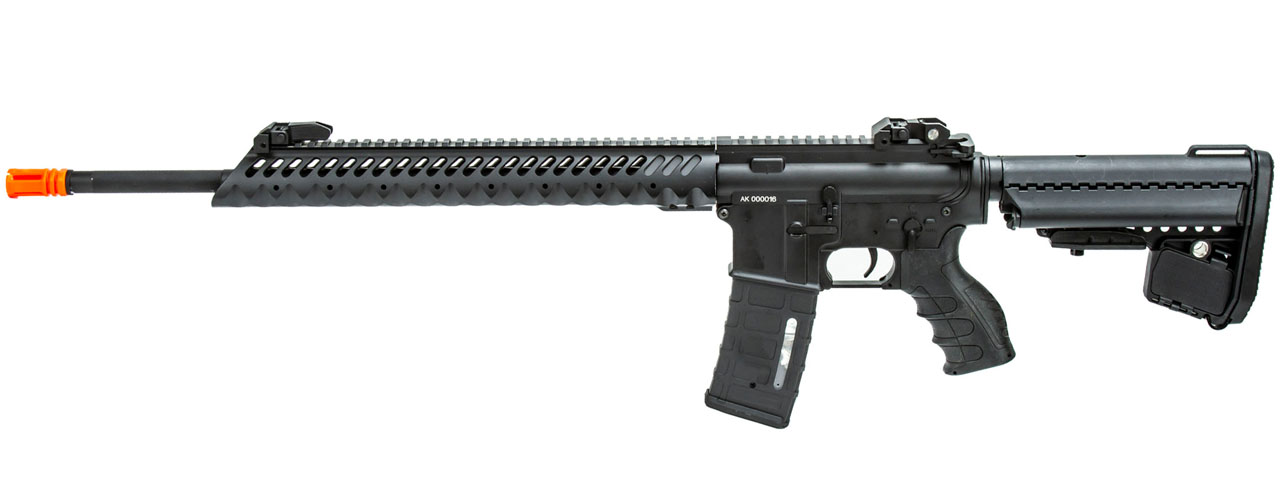 Atlas Custom Works 14.5" Diamond Head Style M4 AEG (Color: Black) - Click Image to Close