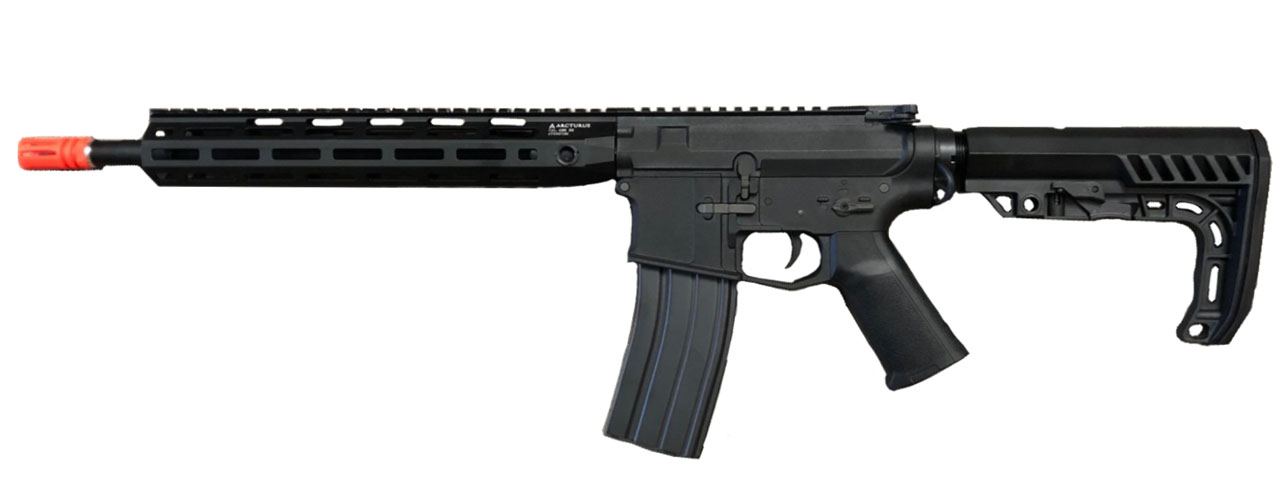 Arcturus Tactical NY03CB Airsoft AEG Rifle w/ M-LOK Handguard and Adjustable Stock (Color: Black) - Click Image to Close