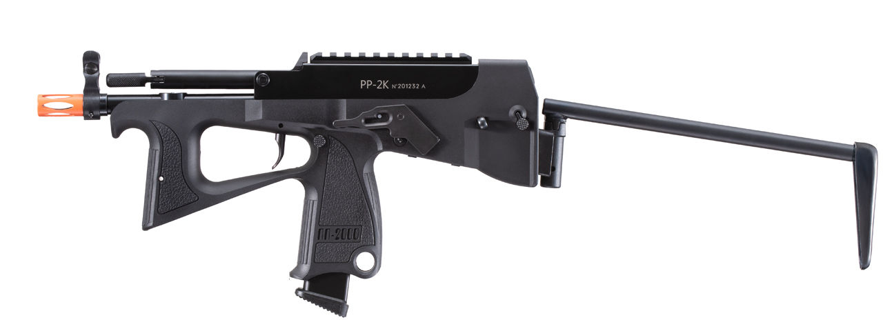 Modify Tech PP-2k Gas Blowback Airsoft SMG (Black) - Click Image to Close