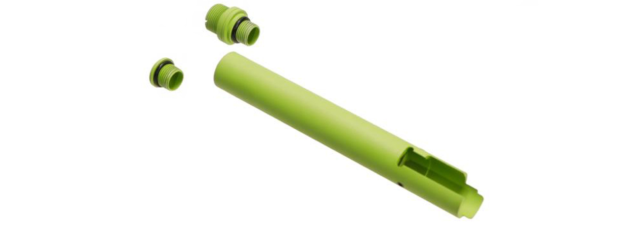 Laylax Hi-Capa 5.1 ZSRT Non-Recoiling 2-Way Outer Barrel (Color: ZSRT Zombie Green) - Click Image to Close