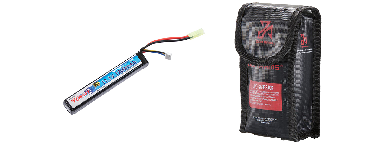 Tenergy LiPo11.1V1200S Stick Battery Pack - Click Image to Close