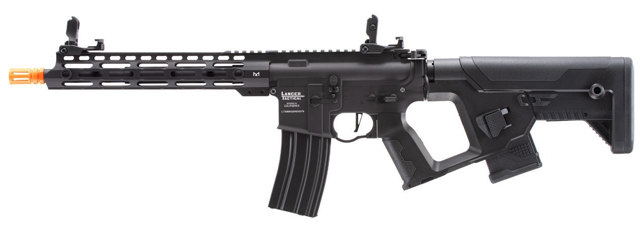 Lancer Tactical Enforcer BLACKBIRD AEG Rifle w/ Alpha Stock [HIGH FPS] (BLACK) - Click Image to Close