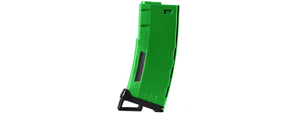 Lancer Tactical 130 Round High Speed Mid-Cap Magazine (Color: Green) - Click Image to Close