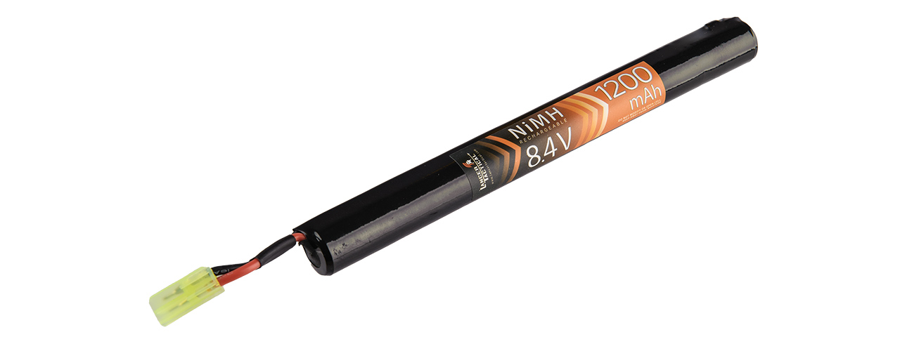 Lancer Tactical 8.4v 1200mAh Stick NiMH Battery - Click Image to Close