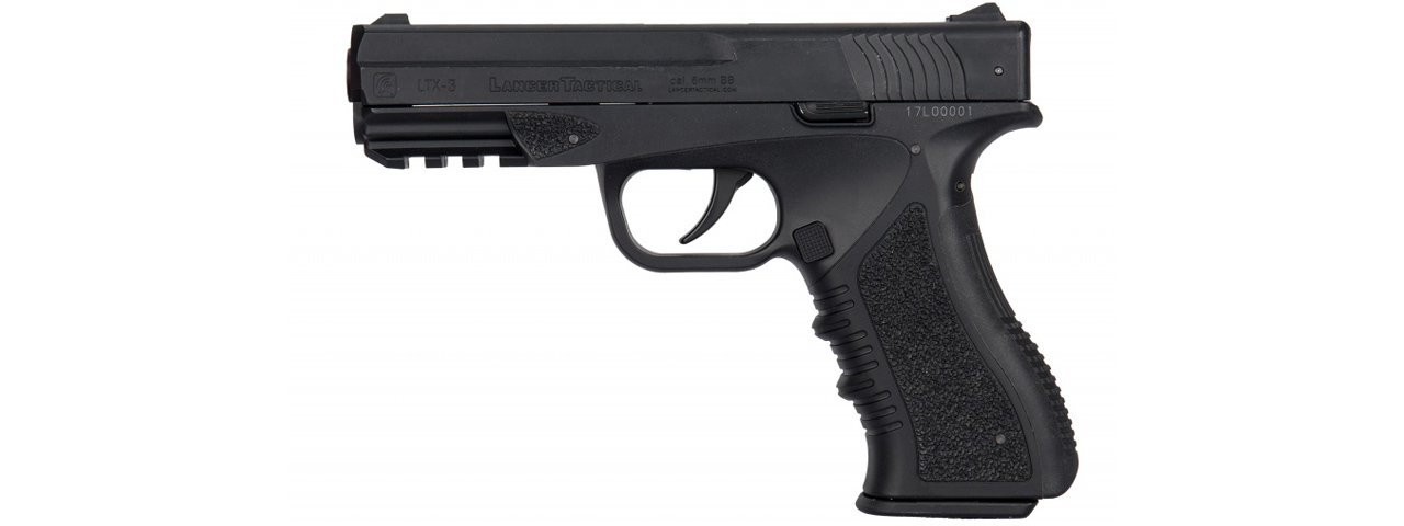 Lancer Air Defender LTA-3B CO2 Half-Blowback 4.5mm AirGun (Color: Black) - Click Image to Close