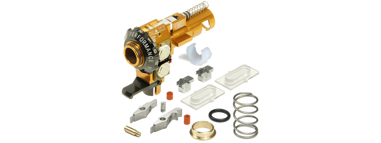 Maxx Model CNC Aluminum Hop-Up Chamber for M4/M16 Series Airsoft AEG Rifles (MI- Pro) - Click Image to Close