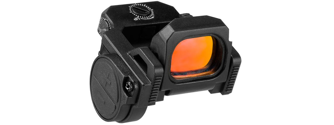 NCStar Flip Dot Pro Red Dot Reflex Optic (Color: Black) - Click Image to Close