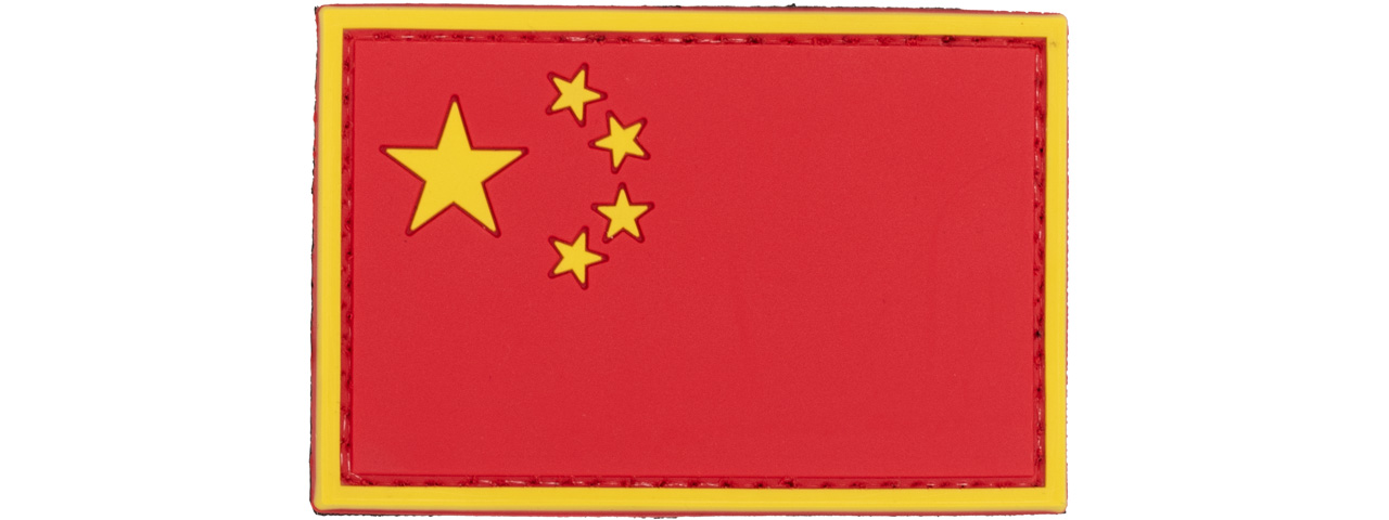China Flag PVC Patch - Click Image to Close