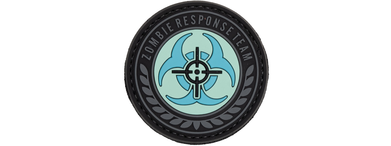 Zombie Response Biohazard Target PVC Patch - Click Image to Close