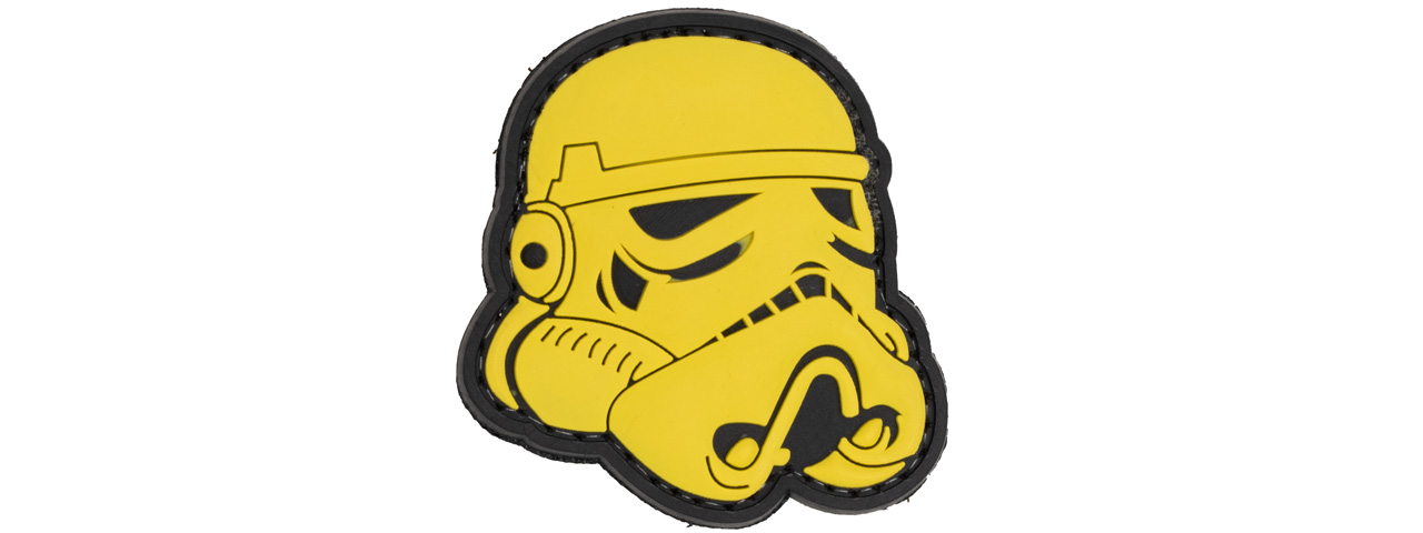 Star Wars Cut Out PVC Patch (Color: Yellow) - Click Image to Close