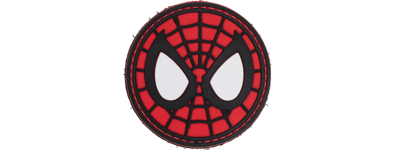 Spiderman Eyes PVC Patch - Click Image to Close
