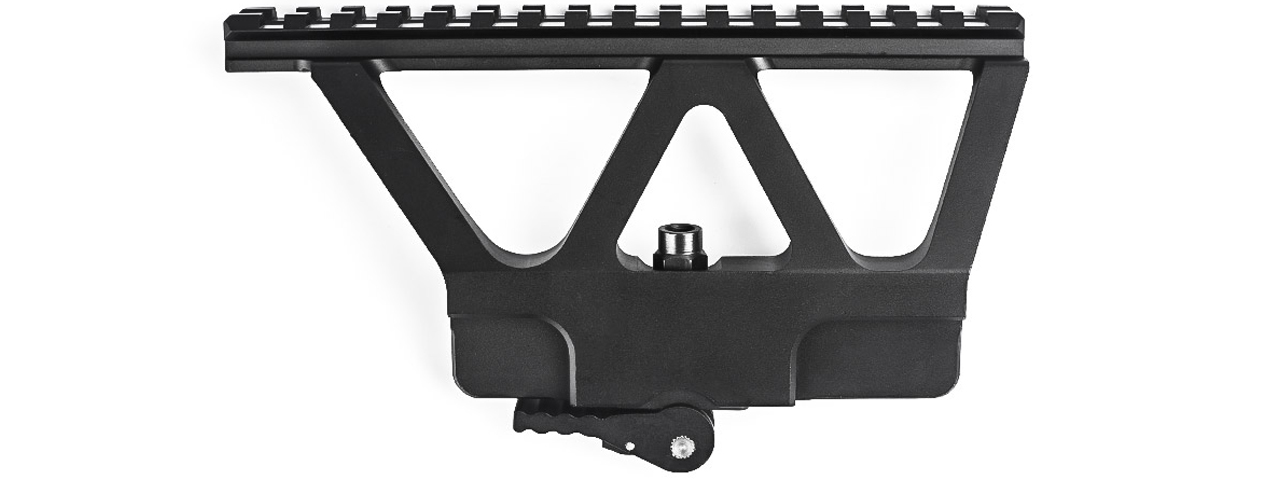 Ranger Armory CNC Aluminum AK47/74 Side Rail Scope Mount (Color: Black) - Click Image to Close