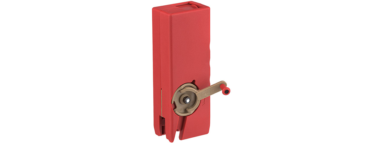 Sentinel Gear 1500 Round Side Winding Speed Loader (Color: Red) - Click Image to Close