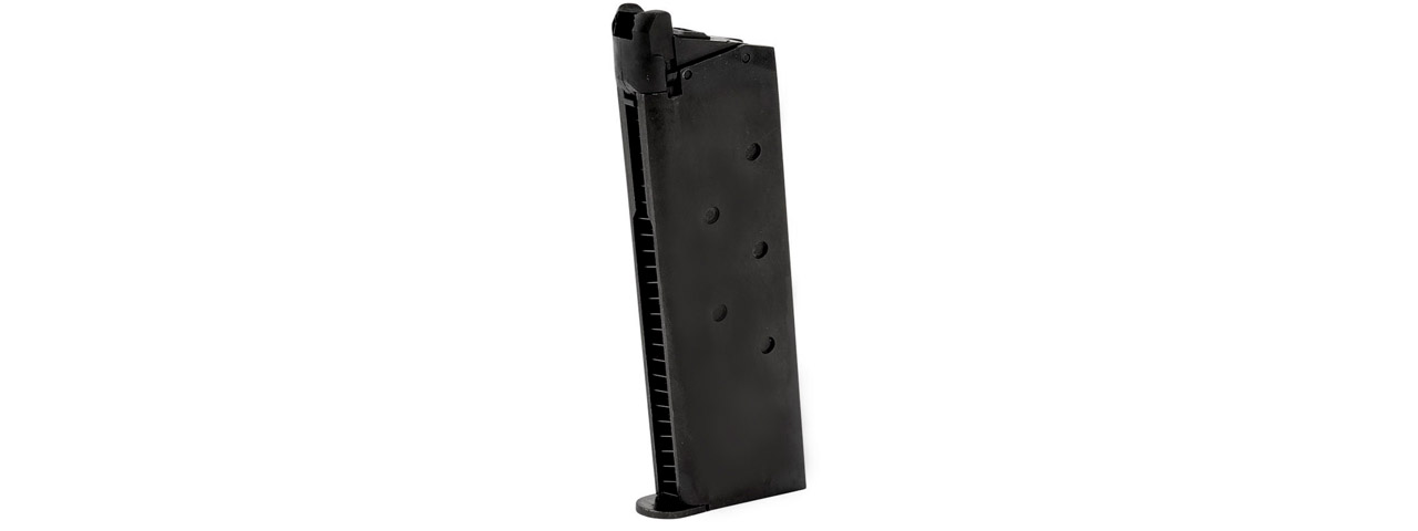Tokyo Marui 18 Round Magazine for V10 Ultra Compact .45 Gas Blowback Airsoft Pistols (Color: Black) - Click Image to Close