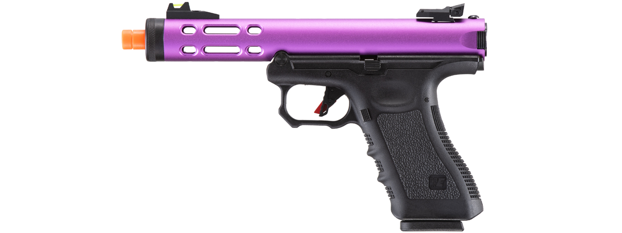 WE-Tech Galaxy G-Series Gas Blowback Airsoft Pistol (Color: Purple) - Click Image to Close