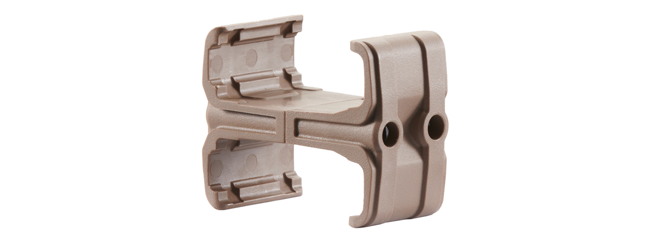 AMA Tactical PMag Double Magazine Link Clip (Color: Dark Earth) - Click Image to Close