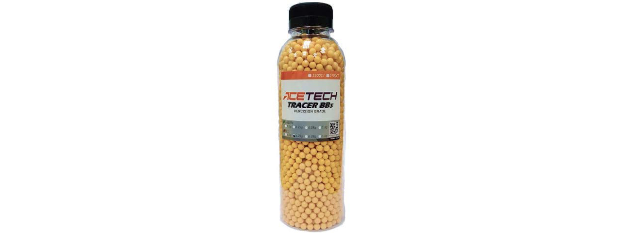 AceTech 2700 Round 0.20g Red Tracer BB Bottle - Click Image to Close