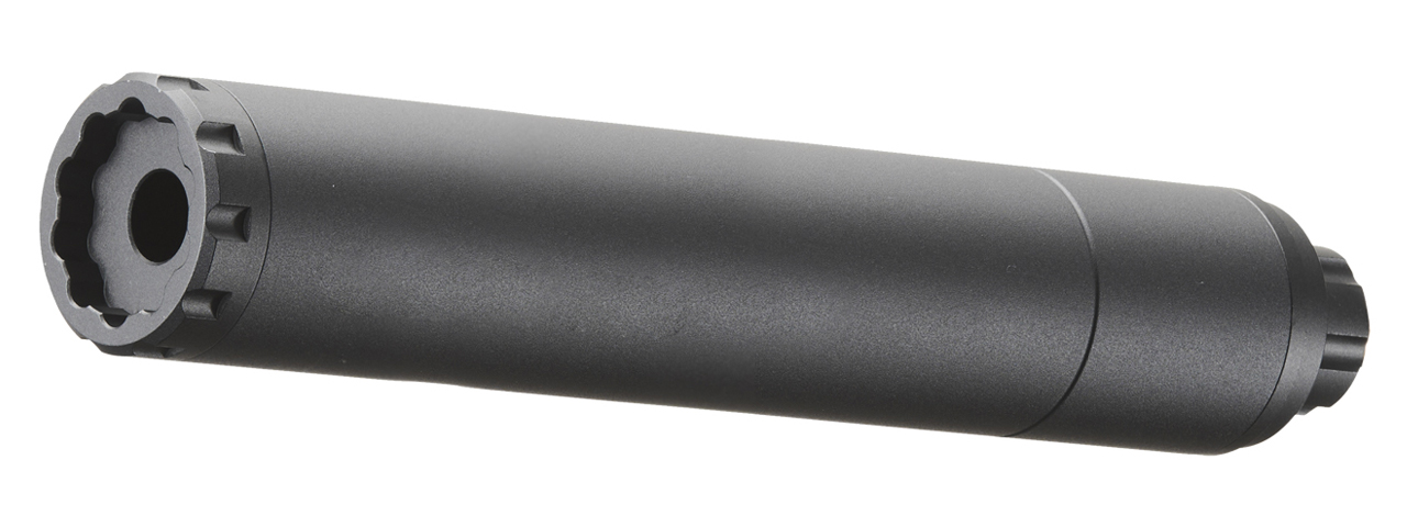 Atlas Custom Works 14mm Negative QMF-2 Mock Suppressor (Color: Black) - Click Image to Close