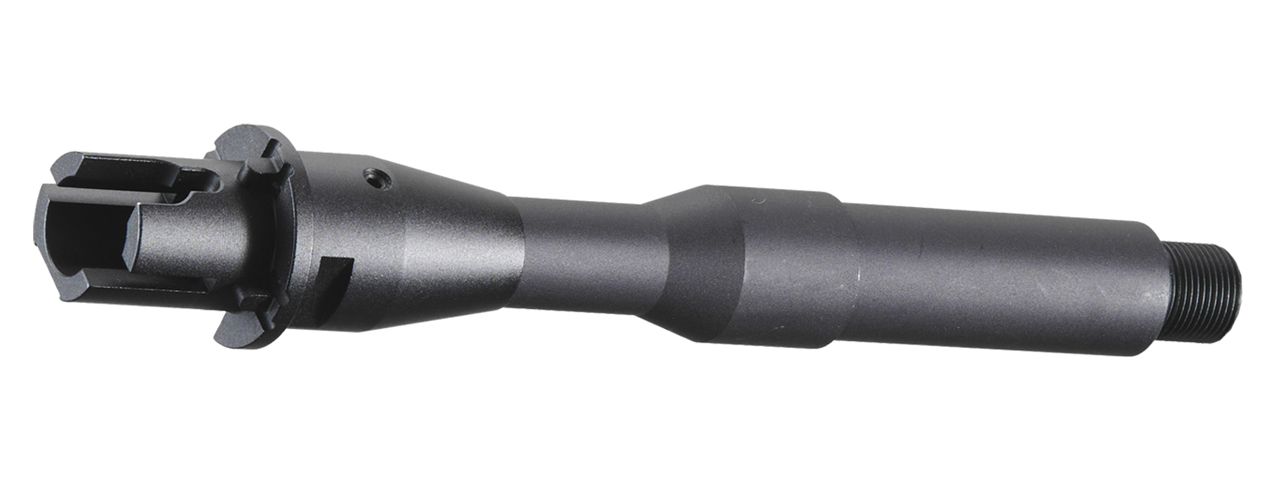 Atlas Custom Works 7" CQB Outer Barrel for Airsoft AEGs (Color: Black) - Click Image to Close