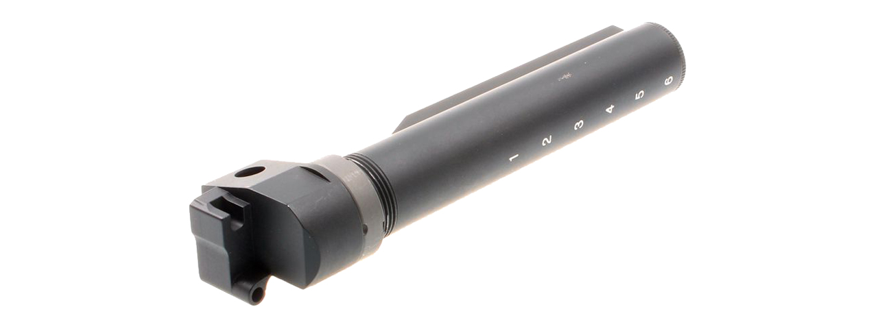 Atlas Custom Works Folding Stock Adapter and Buffer Tube System for AK Series Airsoft Rifles (Color: Black) - Click Image to Close