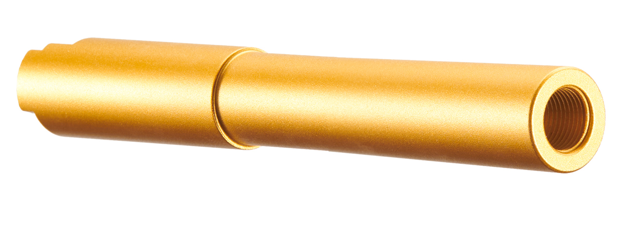 Atlas Custom Works Aluminum Outer Barrel for TM Hi-Capa 5.1 (Color: Gold) - Click Image to Close