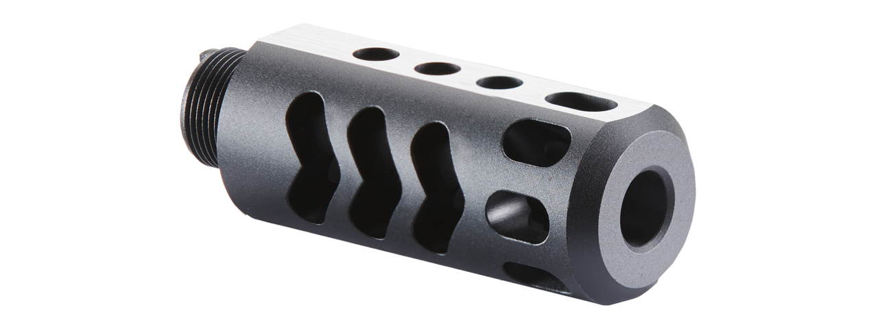 Atlas Custom Works Type 3 Hi-Capa Compensator for Comp-Ready Outer Barrels (Color: Two-Tone) - Click Image to Close