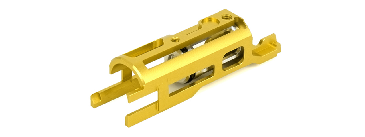 Airsoft Masterpiece Edge Version 2 Aluminum Blowback Housing for Hi-Capa/1911 (Color: Gold) - Click Image to Close