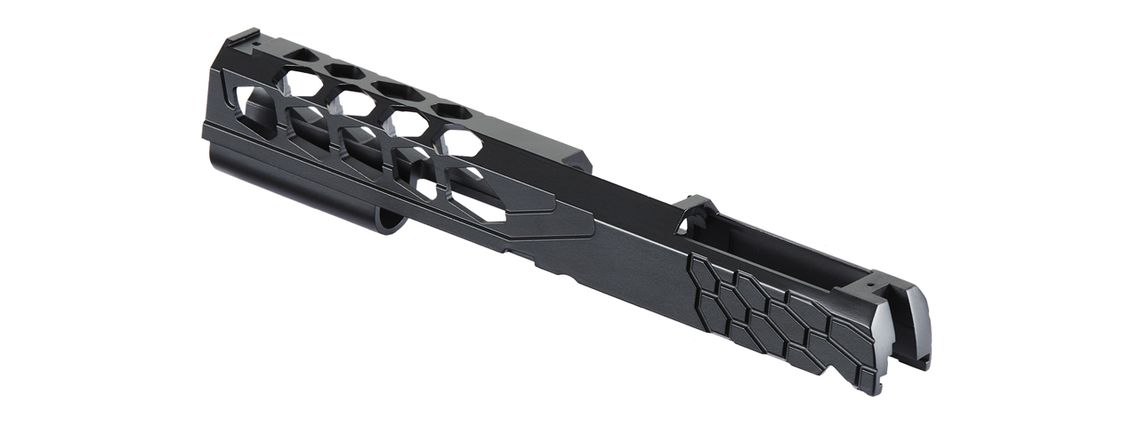 Army Armament Lightweight CNC Aluminum Slide for R613 & LTX-7B GBB Airsoft Pistols (Color: Black) - Click Image to Close