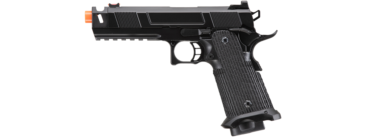 Army Armament R501 Green Gas GBB Pistol (Black) - Click Image to Close