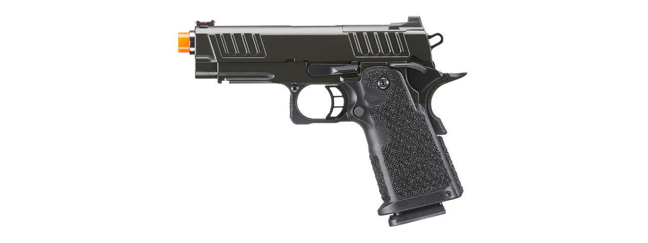 Army Armament R612 C2 Hi-Capa 4.3 Gas Blowback Airsoft Pistol (Color: Black) - Click Image to Close