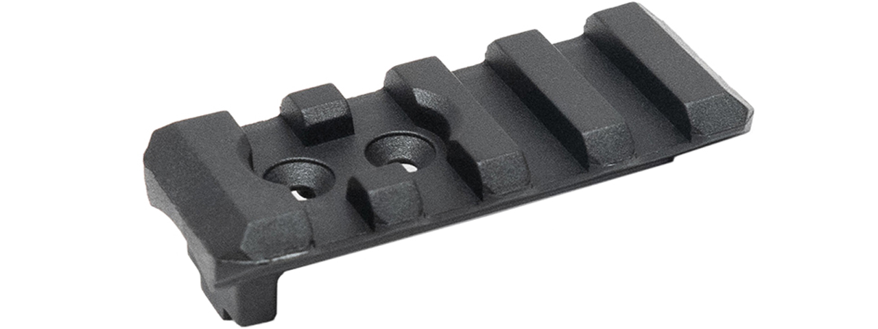 Action Army AAP-01 Rear Sight Rail (Color: Black) - Click Image to Close