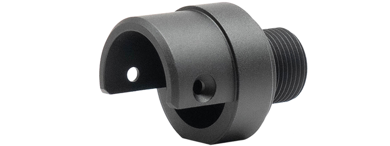 Action Army AAP-01 14mm CCW Threaded Receiver Adapter (Color: Black) - Click Image to Close