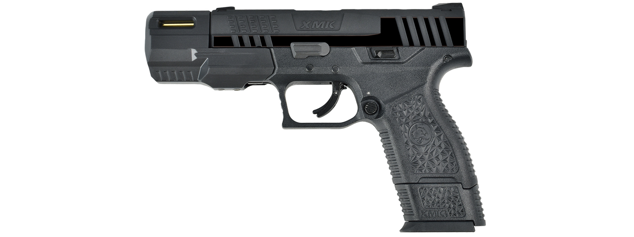 ICS BLE XMK Gas Blowback Airsoft Pistol (Color: Black) - Click Image to Close