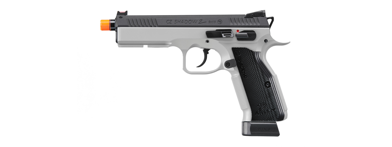 ASG CZ Shadow 2 Gas Blowback CO2 Airsoft Pistol (Color: Black / Urban Grey) - Click Image to Close