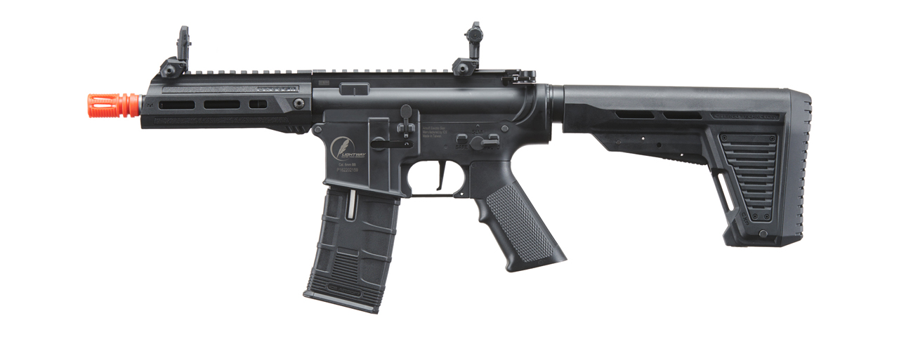 ICS Lightway Dagger M-LOK Airsoft M4 AEG Rifle (Color: Black) - Click Image to Close