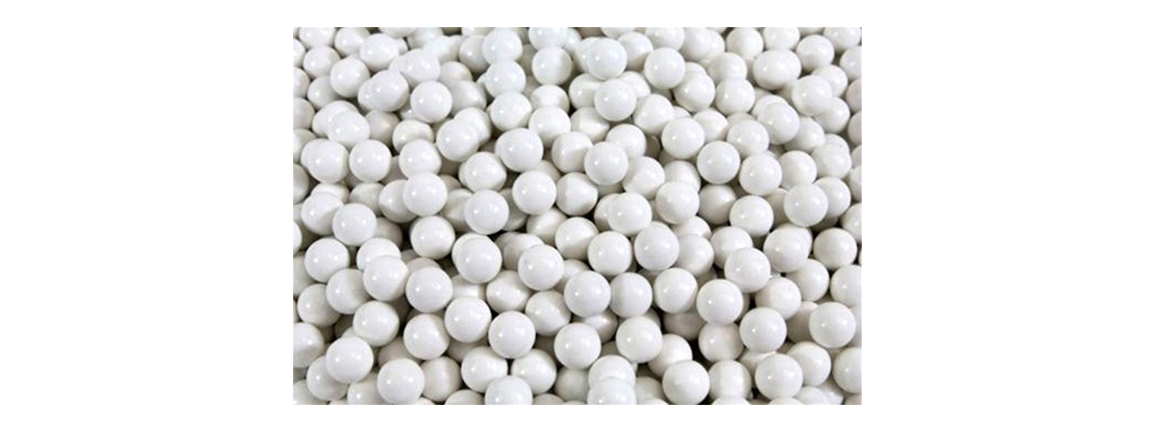 Golden Ball 55 lbs 0.23g Proslick JDM Spec Seamless Airsoft BBs (Color: White) - Click Image to Close