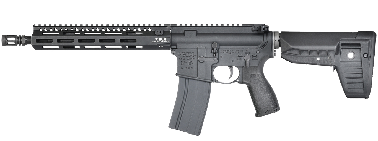 BCM Licensed MCMR 11.5" Full Metal Airsoft AEG w/ VFC Avalon Gearbox (Color: Black) - Click Image to Close