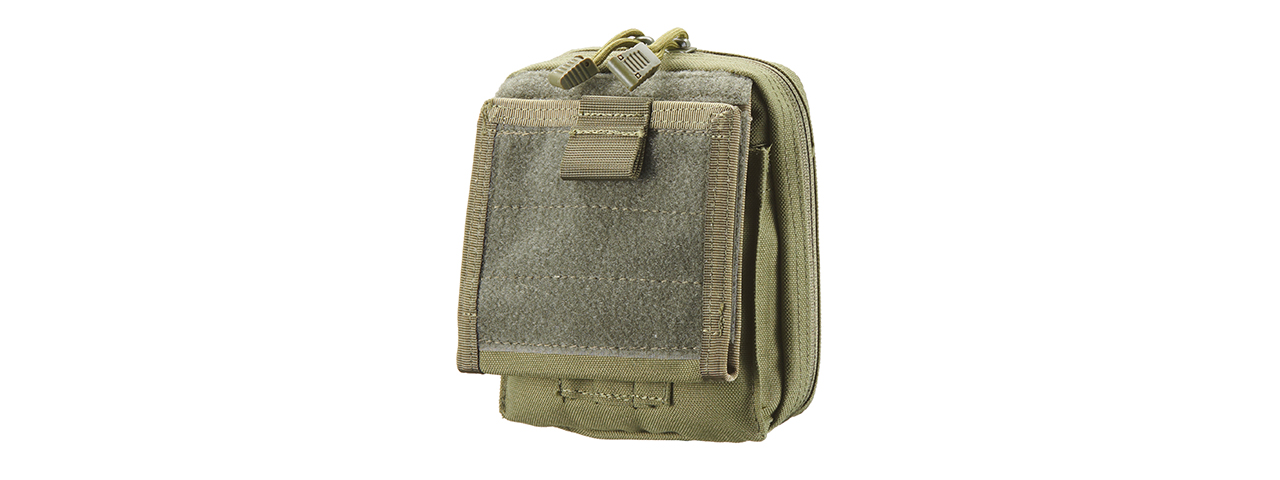 Code 11 Tactical Molle Map Pouch (Color: OD Green) - Click Image to Close