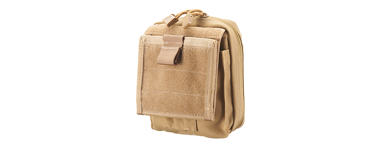 Code 11 Tactical Molle Map Pouch (Color: Tan) - Click Image to Close