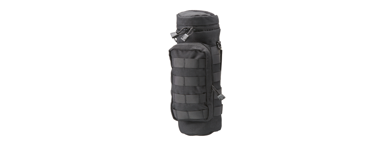 Code 11 Molle Water Bottle Hydration Pouch (Color: Black) - Click Image to Close