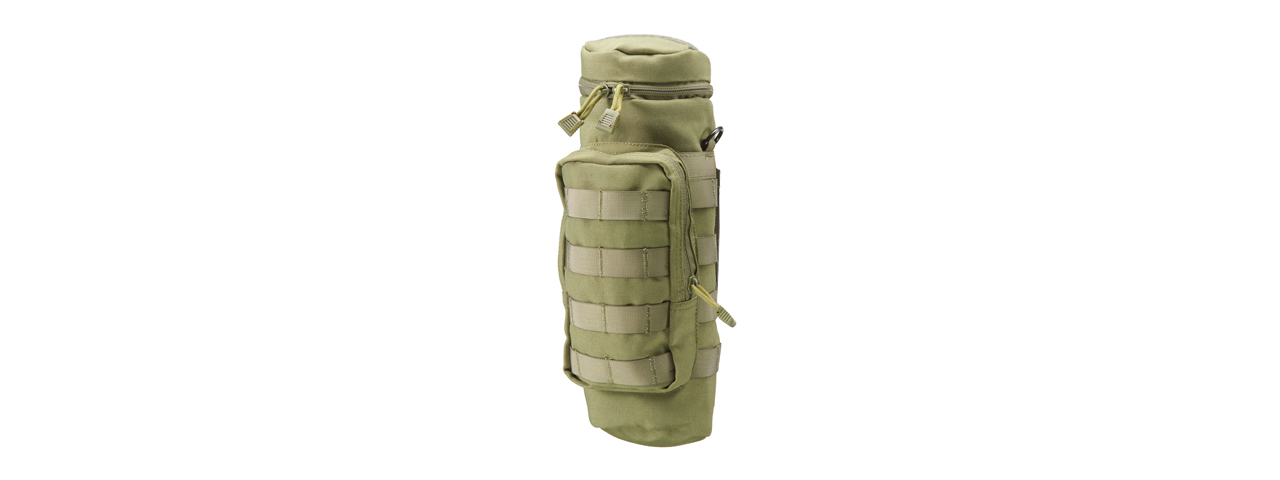 Code 11 Molle Water Bottle Hydration Pouch (Color: OD Green) - Click Image to Close