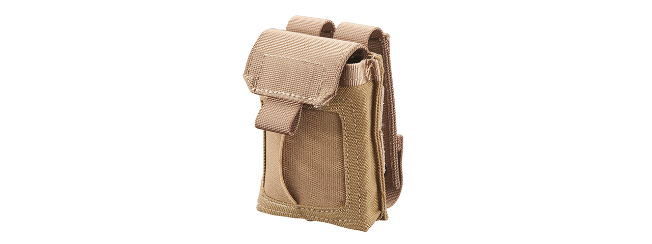 Code 11 Tactical Glove Pouch (Color: Tan) - Click Image to Close