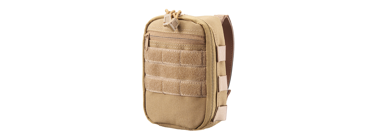 Code 11 Molle Sidekick Admin Pouch (Color: Tan) - Click Image to Close