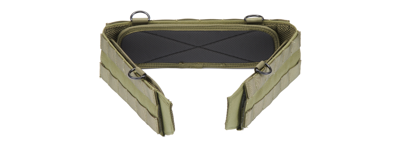 Code 11 Molle Slim Tactical Battle Belt (Color: OD Green) - Click Image to Close