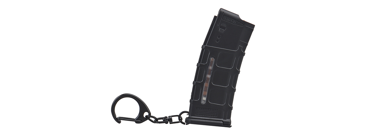 Tactical Detachable Mini 5.56 Magazine Keychain (Color: Black) - Click Image to Close